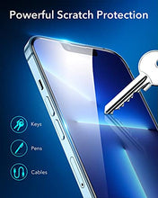 Load image into Gallery viewer, ESR Tempered-Glass Screen Protector Compatible with iPhone 13 and iPhone 13 Pro, with Easy Installation Frame, Ultra Tough, Clear, 3 Pack
