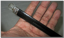 Load image into Gallery viewer, Fantastic Black Tourmaline 3 Faceted Wand Stick Crystal Therapy Faceted Meditation Positive Power Peace Prosperity Health Wealth Family Bonding Relationship