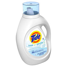 Load image into Gallery viewer, Tide Free & Gentle Liquid Laundry Detergent, 64 loads