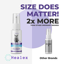 Load image into Gallery viewer, Healex Cat Calming Spray for Cats | Purrfect to Reduce Your Pet’s Anxiety or Aggression | Pheromones for Cats & Cat Anxiety Relief | Cat Calming Products for Kittens | 2-Month Relief, 60 ml