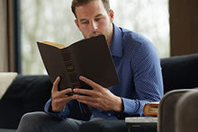 Load image into Gallery viewer, KJV, Large Print Verse-by-Verse Reference Bible, Maclaren Series, Premium Goatskin Leather, Black, Comfort Print: Holy Bible, King James Version