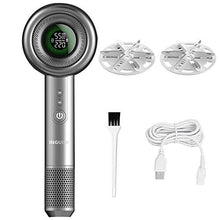 Load image into Gallery viewer, Fabric Shaver Defuzzer Electric Lint Remover USB Rechargeable Sweater Shaver with 4 Replaceable Blades Lint Brush Portable Easy Remove Fuzz Lint Pills for Clothes Sweater Couch Blanket Wool
