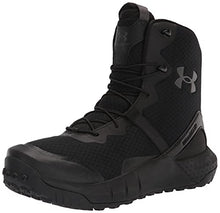 Load image into Gallery viewer, Under Armour Men's Micro G Valsetz Zip Military and Tactical Boot, Black (001)/Black, 10 M US
