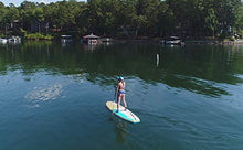 Load image into Gallery viewer, Boardworks Versa | Recreational Stand Up Paddleboard | Bombshell Epoxy Hardboard | 10' 6", Bamboo/Blue (4440529519)