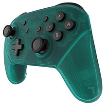 Load image into Gallery viewer, eXtremeRate Emerald Green Faceplate Backplate Handles for Nintendo Switch Pro Controller, DIY Replacement Grip Housing Shell Cover for Nintendo Switch Pro - Controller NOT Included