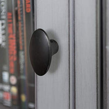 Load image into Gallery viewer, WE Furniture Traditional Wood Stand for TV's up to 56" Living Room Storage, Grey