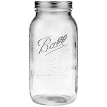 Load image into Gallery viewer, 1 Ball 64oz Wide Mouth Half Gallon Mason Jar