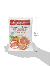 Load image into Gallery viewer, Serra Le Italiane, Italian Natural Hard Candy Filled With Red Orange From Sicily Italy, 3.5 Ounce