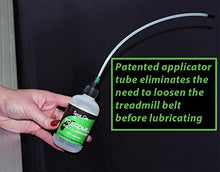 Load image into Gallery viewer, Spot On 100% Silicone Treadmill Belt Lubricant - Made in The USA - with Both a Precision Twist Cap and an Application Tube for Easy, Full Belt Width Lubrication