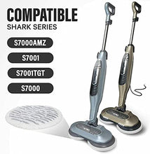 Load image into Gallery viewer, S7001 Steam Mop Pads Compatible with Shark S7000AMZ S7001 S7001TGT Steam Mop, Steam & Scrub All-in-One Scrubbing and Sanitizing, Designed for Hard Floors