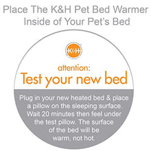 Load image into Gallery viewer, K&H Pet Products Pet Bed Warmer Tan Small 8.5 X 9 Inches