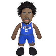 Load image into Gallery viewer, Bleacher Creatures Philadelphia 76ers Joel Embiid 10" Plush Figure- A Superstar for Play or Display