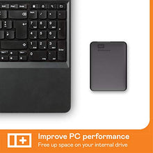 Load image into Gallery viewer, WD 2TB Elements Portable External Hard Drive HDD, USB 3.0, Compatible with PC, Mac, PS4 & Xbox - WDBU6Y0020BBK-WESN