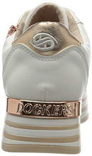 Load image into Gallery viewer, Dockers by Gerli 44ca207-592 Trainers Women White - 7.5 - Low Top Trainers Shoes