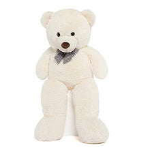 Load image into Gallery viewer, MaoGoLan 39'' Soft Big Teddy Bear Stuffed Animal 3ft Stuffed Bear Toy Giant Cute White Teddy Bear Huge