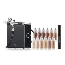 Load image into Gallery viewer, TEMPTU Airbrush Makeup System 2.0 Premier Kit: Airbrush Makeup Set for Professionals Includes S/B Silicone-Based Foundation Starter Set & Cleaning Kit, Travel-Friendly