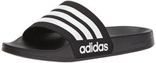 Load image into Gallery viewer, adidas Men's Adilette Shower Slides, Black/White/White, 11