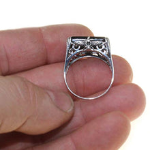Load image into Gallery viewer, Asoodehdelan Sterling Silver Persian Farvahar Faravahar Farovahar Ring (11)