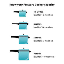 Load image into Gallery viewer, Prestige Deluxe Plus Aluminum Pressure Cooker, 3 Liter