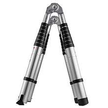 Load image into Gallery viewer, SHZOND 16.5 FT Aluminum Telescopic Extension Ladder 330 LBS Capacity A-Type Telescoping Ladder Multi Purpose Extension Ladder with Spring Loaded Locking (16.5 FT)