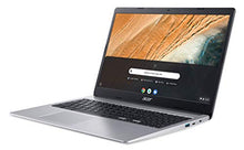 Load image into Gallery viewer, Acer Chromebook 315 15.6" HD Intel N4000 4GB RAM 32GB eMMC Webcam BT Chrome OS + Protective Sleeve, Silver (NX.HKBAA.002)