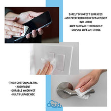 Load image into Gallery viewer, Cloud Wipes Pure Dry Cotton Baby Wipes Soft Durable Unscented Cloth Tissue for Sensitive Skin (6-Pack 600 Count)