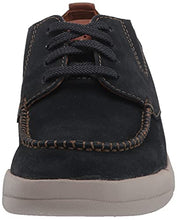Load image into Gallery viewer, Clarks Men's Driftway Low Boat Shoe, Navy Suede, 8