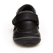 Load image into Gallery viewer, Stride Rite Boy's Soft Motion Wally Athletic Sneaker, Black, 6 Wide Toddler