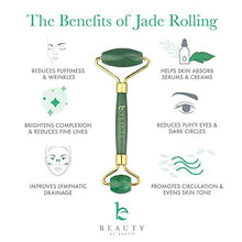 Load image into Gallery viewer, Jade Roller for Face - Face & Neck Massager for Skin Care, Facial Roller to Press Serums, Cream and Oil Into Skin, Lymphatic Drainage Massager Skin Care Tool, Eye Massager and Neck Roller (1 Pack)