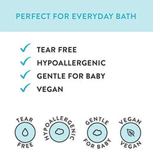 Load image into Gallery viewer, The Honest Company Gently Nourishing Sweet Almond Bubble Bath, Tear-Free Kids Bubble Bath With Naturally Derived Ingredients and Essential Oils, Sulfate and Paraben-Free Baby Wash, 12 fl.oz
