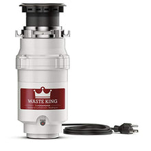 Load image into Gallery viewer, Waste King L-1001 Garbage Disposal with Power Cord, 1/2 HP