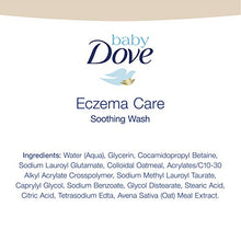 Load image into Gallery viewer, Dove Soothing Baby Body Wash To Soothe Delicate Baby Skin Derma Care No Artificial Perfume or Color, Paraben Free, Phthalate Free 13 oz 2 Count