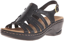 Load image into Gallery viewer, Clarks Women's Lexi Marigold Q, Black Leather, 8 B US