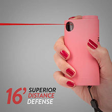 Load image into Gallery viewer, Guard Dog Self-Defense Kit w/Red Pepper Spray & Stun Gun w/Flashlight, up to 16 ft, 175 Lumens, Rechargeable Battery, Safety Switch, USB Charging Cord (Pink)