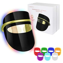 Load image into Gallery viewer, 7 Colors LED Face Mask Light Therapy, LED Light Therapy Mask Facial for Skin Rejuvenation Face Skin Care Mask