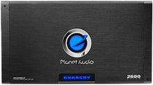Load image into Gallery viewer, Planet Audio AC2600.2 2 Channel Car Amplifier - 2600 Watts, Full Range, Class A/B, 2-4 Ohm Stable, Mosfet Power Supply, Bridgeable