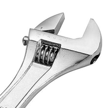 Load image into Gallery viewer, KENDO 4pcs Heavy Duty Adjustable Wrench Set - 6", 8", 10" & 12" Wrench - Drop Forged Heat Treated Chrome Vanadium Steel - Roll-up Storage Pouch Included