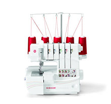 Load image into Gallery viewer, SINGER | Professional 14T968DC Serger Overlock with 2-3-4-5 Stitch Capability, 1300 Stitches per minute, & Self Adjusting - Sewing Made Easy,White