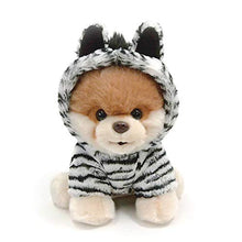 Load image into Gallery viewer, GUND World’s Cutest Dog Boo Zebra Outfit Plush Stuffed Animal 9”