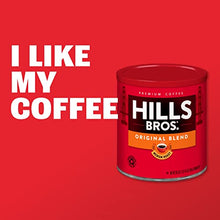Load image into Gallery viewer, Hills Bros Original Blend Ground Coffee, Medium Roast, Full-Bodied Classic Rich Coffee Taste, Balanced for Optimum Caffeine, 26 Oz