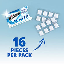 Load image into Gallery viewer, Trident White Sugar Free Gum Variety Pack, Peppermint & Spearmint Flavors, 12 Packs (192 Pieces Total)