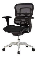 Load image into Gallery viewer, WorkPro 12000 Series Ergonomic Mesh/Fabric Mid-Back Manager's Chair, Black/Chrome