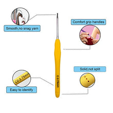 Load image into Gallery viewer, Mdoker Extra Long Crochet Hooks,Ergonomic Grip Soft Handles for Handmade DIY Crocheting,Crochet Hook Needles for Arthritic Hands,Size I/9(5.5MM)
