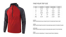 Load image into Gallery viewer, KNQR Men's Lightweight Zip Waterproof Anorak Windbreaker Jackets Active Hoodies Dark Gray/True Black L