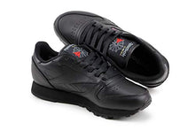 Load image into Gallery viewer, Reebok Women's Classic Leather Sneaker, Black, 7