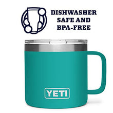 Load image into Gallery viewer, YETI Rambler 14 oz Mug, Vacuum Insulated, Stainless Steel with MagSlider Lid, Stainless