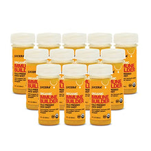 Load image into Gallery viewer, JUICERA Organic Immune Boost Immune Builder Wellness Shots - 12 Pack - USDA Organic Cold Pressed Juice Shots with Anti-Inflammatory Immune Shot Blend of Ginger & Turmeric - Liquid Vitamin Shot