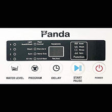Load image into Gallery viewer, Panda PAN6360W Compact Portable Washing Machine, 12lbs Capacity, 8 Wash Programs, 1.54 cu.ft Top Load Cloth Washer, Gray