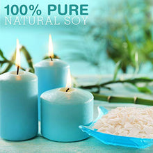 Load image into Gallery viewer, Hearts and Crafts Soy Wax and DIY Candle Making Supplies | 10lb Bag with 100 6-Inch Pre-Waxed Wicks, 2 Centering Devices