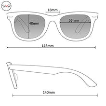 Load image into Gallery viewer, WearMe Pro - Premium Black Classic Horn Rimmed Square 80's Retro Sunglasses For Men Women